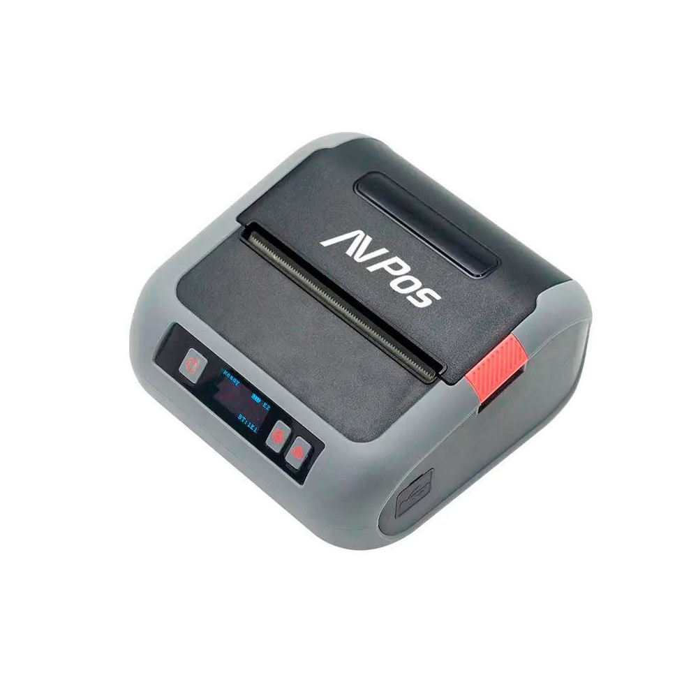 IMPRESORA TICKET AVPOS TERMICA PORTATIL ETIQUETAS MLP900 80MM BT AVP-MLP900B