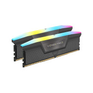MEMORIA KIT DDR5 64GB(2X32GB) PC5-48000 6000MHZ CORSAIR VENGEANCE RGB CL40 GREY