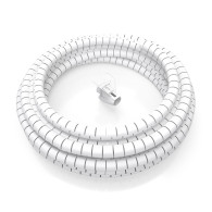 ORGANIZADOR DE CABLE EN ESPIRAL 25MM BLANCO 2.0M AISENS A151-0918