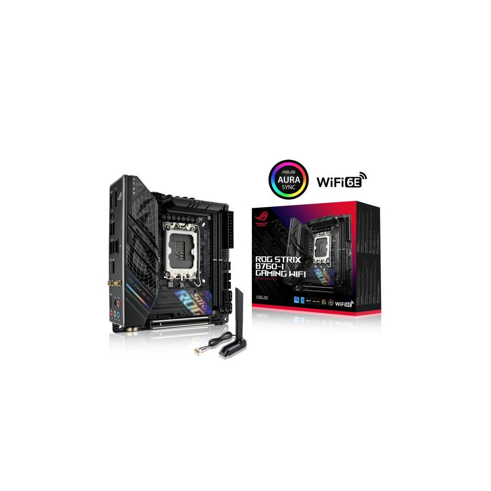 PLACA BASE ASUS ROG STRIX B760-I WIFI MINI ITX 2XDDR5 HDMI + DP