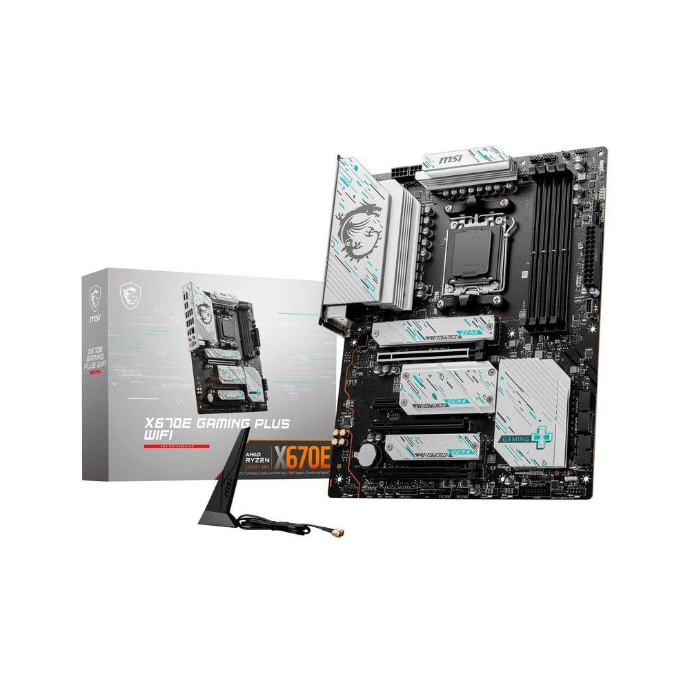 Placa Base MSI X670E Gaming Plus WIFI Socket AM5