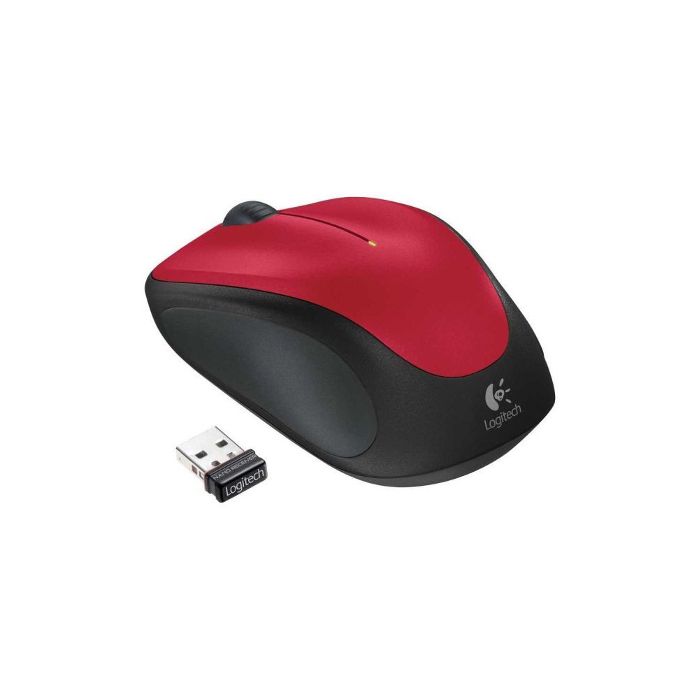 RATON LOGITECH INALAMBRICO M235 ROJO IN/USB 910-002496