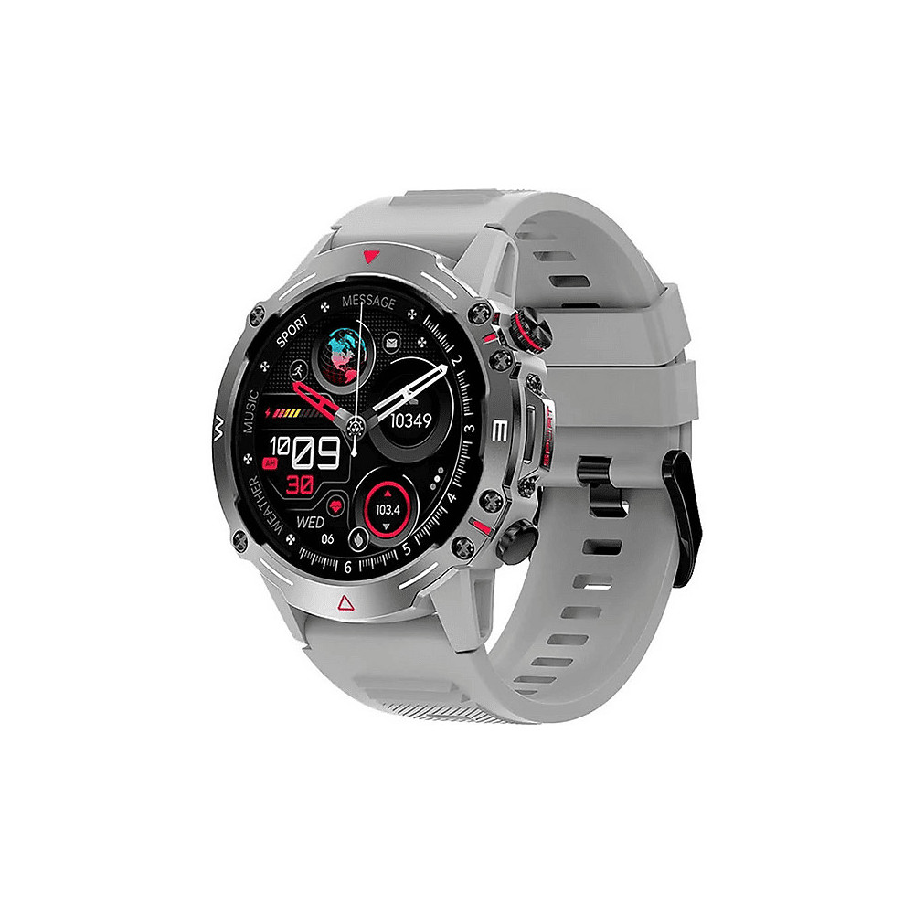 Smartwatch Pantalla Amoled COOL Adventure Silicona Gris (Llamadas, Salud...)