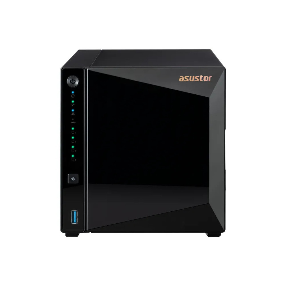 UNIDAD NAS ASUSTOR AS3304TV2 4HDSA 3.5/2.5 QC 1.7GHZ 2GBDDR4 WOW USB3.2GEN1