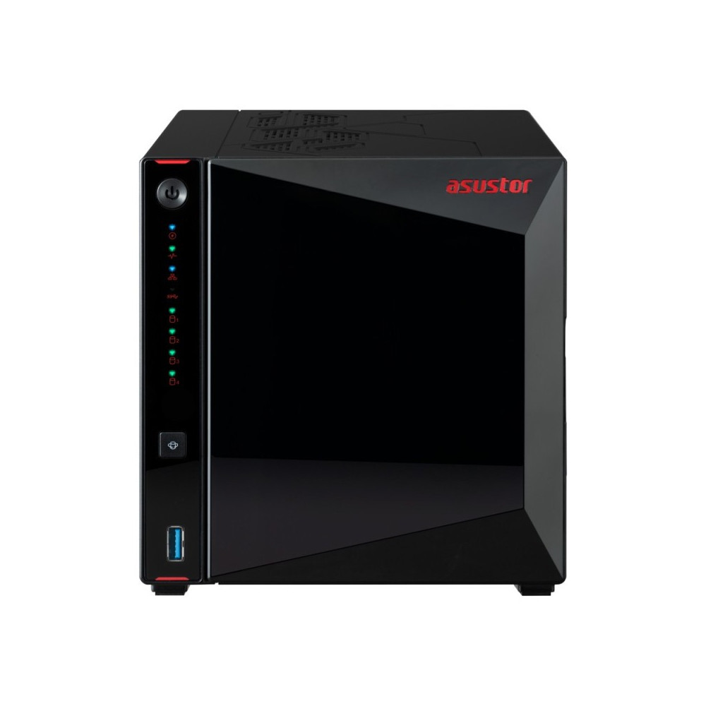 UNIDAD NAS ASUSTOR AS5404T NIMBUSTOR 4 GEN2 4HDM.2 QC2.0GHZ 4GBDDR4