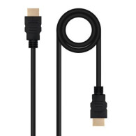 CABLE HDMI V2.0 4K-60HZ 18Gbps NEGRO 7 M NANOCABLE 10.15.3807