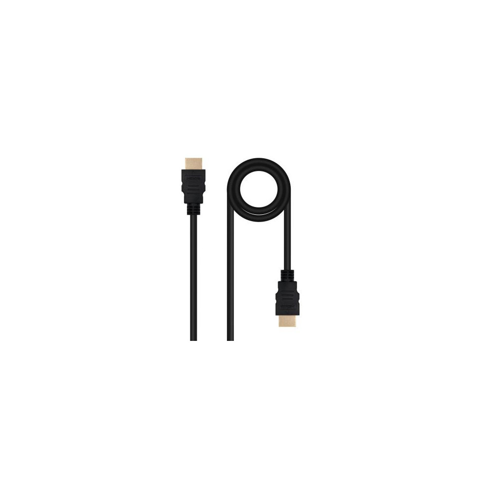 CABLE HDMI V2.0 4K-60HZ 18Gbps NEGRO 7 M NANOCABLE 10.15.3807