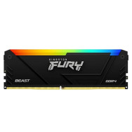 DIMM DDR4 8GB 3200GHZ. KINGSTON FURY BEAST RGB KF432C16BB2A/8