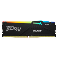DIMM DDR5 16GB 5600GHZ. KINGSTON FURY BEAST RGB KF556C40BBA-16