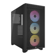 SEMITORRE GAMING CORSAIR 3000D RGB CC-9011255-WW SIN FUENTE NEGRO