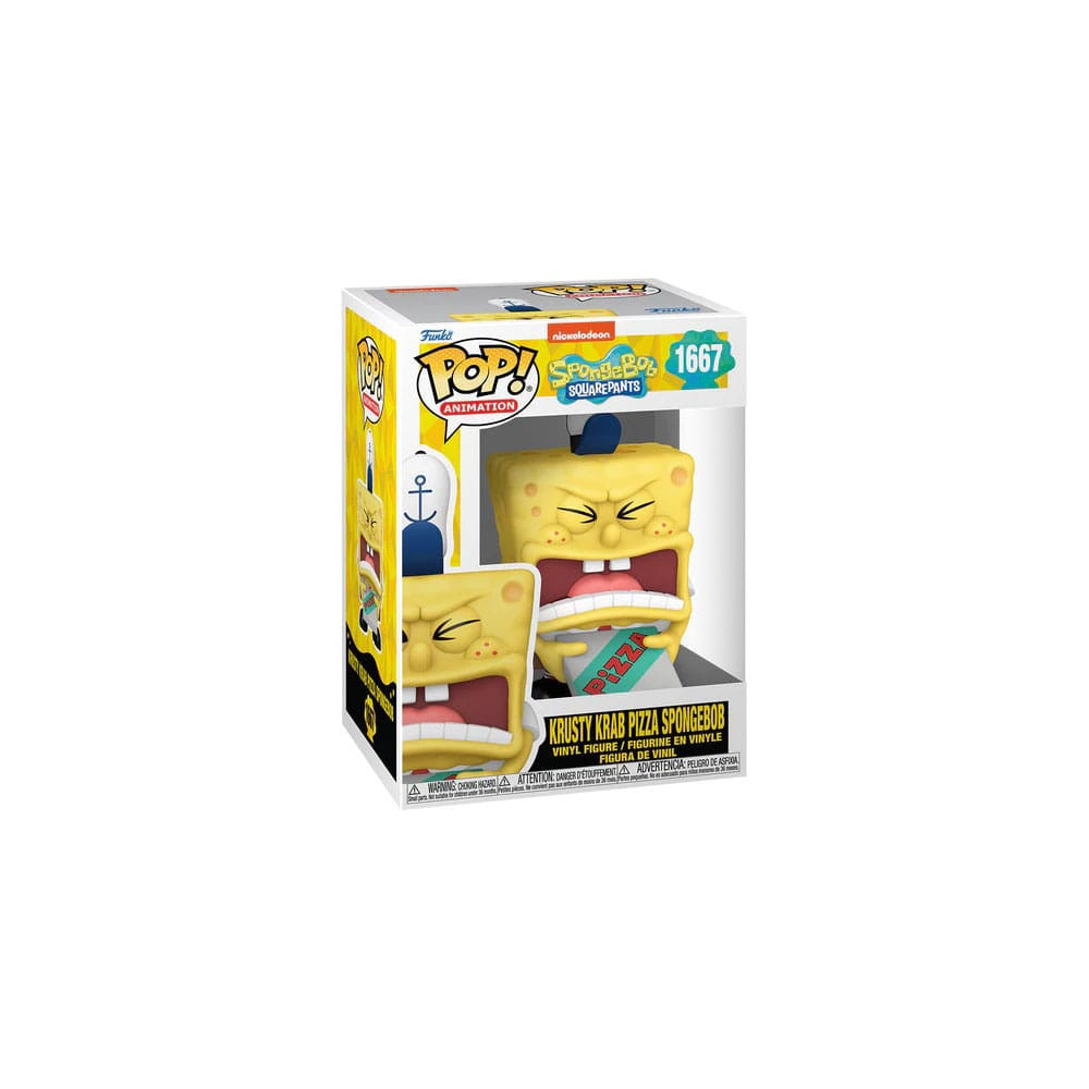 Funko POP Bob Esponja Krusty Krab Pizza Spongebob