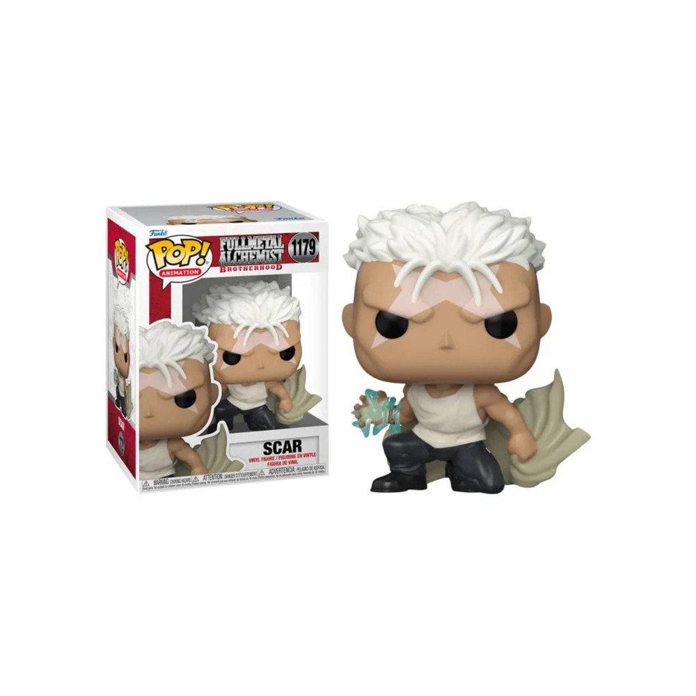 FUNKO POP FULLMETAL ALCHEMIST BROTHERHOOD SCAR 57740