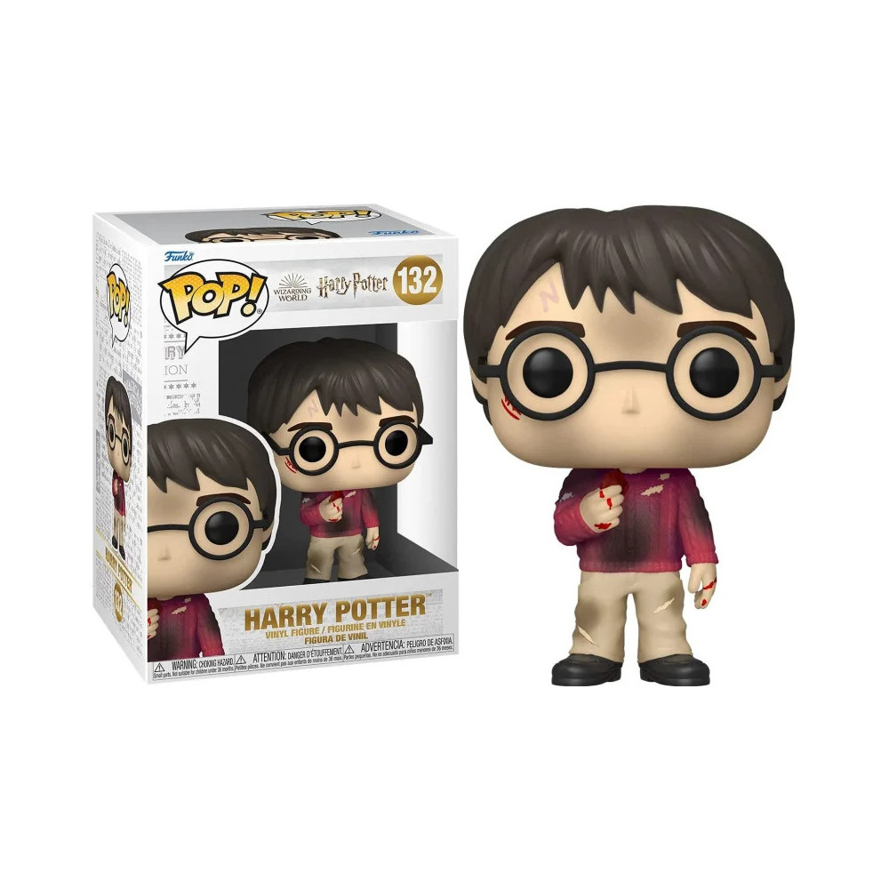FUNKO POP HARRY POTTER ANIVERSARIO EDICION HARRY  POTTER CON LA PIEDRA FILOSOFAL