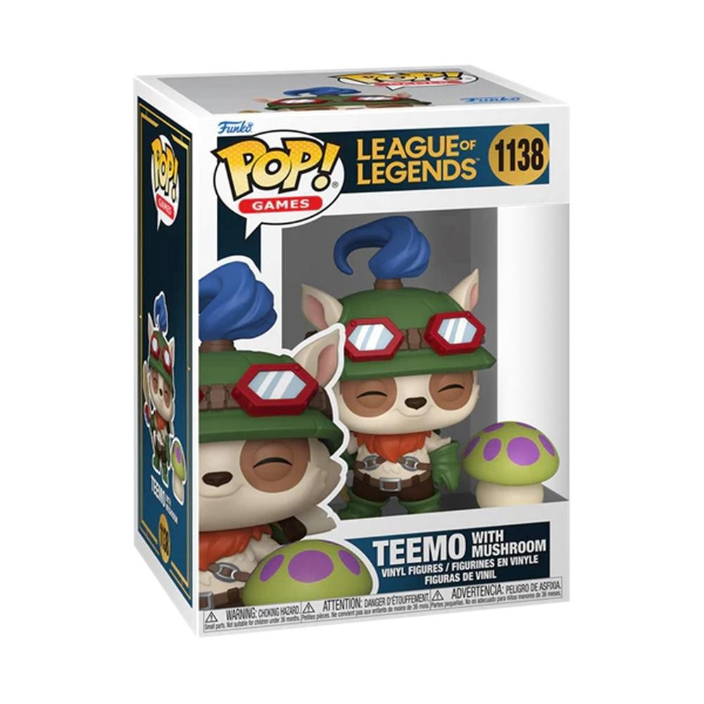 Funko POP League of Legends Teemo with Mushroom 1138