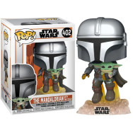 Funko POP Star Wars The Mandalorian Mando Flying with Jet Pack 402