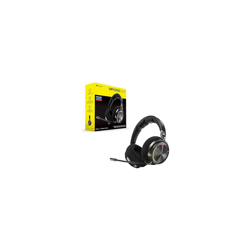 Auriculares Corsair Virtuoso Max Wireless Negro