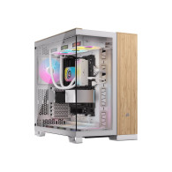 CAJA/TORRE CORSAIR 6500X Blanco Bambú