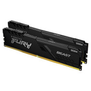 DIMM DDR4 32GB 3600GHZ. 2 X 16GB KINGSTON FURY BEAST KF436C18BBK2/32