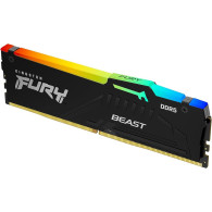 DIMM DDR5 16GB 6400GHZ. KINGSTON FURY BEAST RGB KF564C32BBEA-16