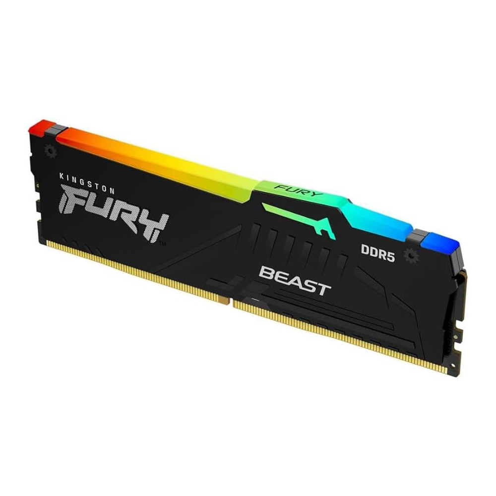 DIMM DDR5 32GB 6000GHZ. KINGSTON FURY BEAST RGB KF560C40BBA-32