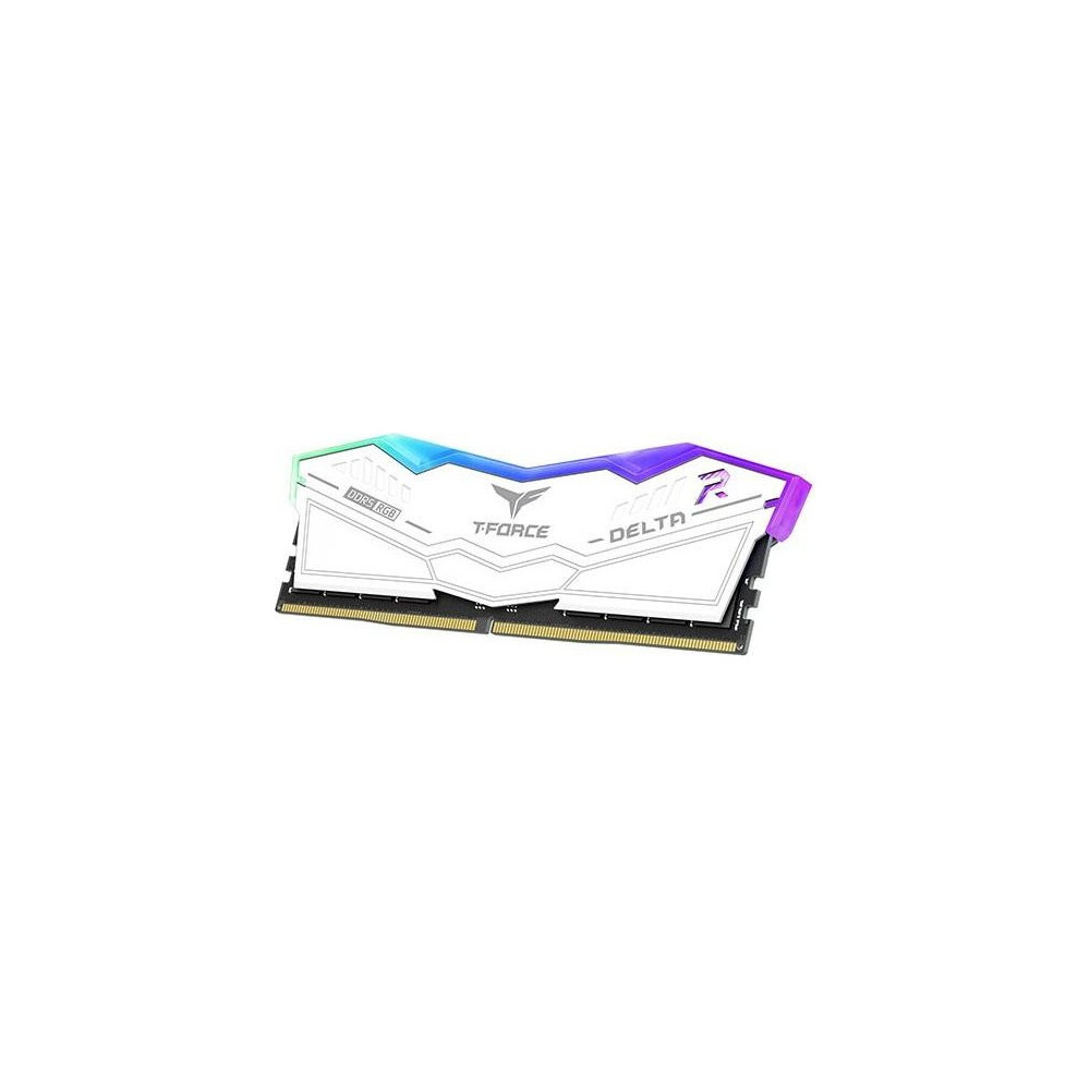 KIT MEMORIA RAM TEAMGROUP DELTA 32GB (2X16GB) DDR5 5600MHZ RGB WHITE