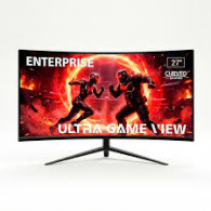 MONITOR ENTERPRISE ULTRAGAME-VIEW 27" CURVO 200HZ 2 X HDMI + 2 X DISPLAYPORT MULTIMEDIA VESA