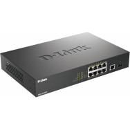SWITCH D-LINK 8P DGS-1010MP/E GIGABIT 8P POE+ + 1P GIGABIT + 1P SFP