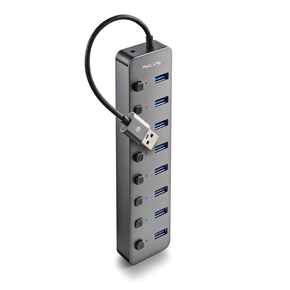 HUB USB NGS 8 PUERTOS USB 3.0 IHUB8