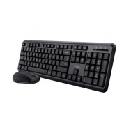 TECLADO Y RATON INALAMBRICOS TRUST TKM-360 25356 NEGRO