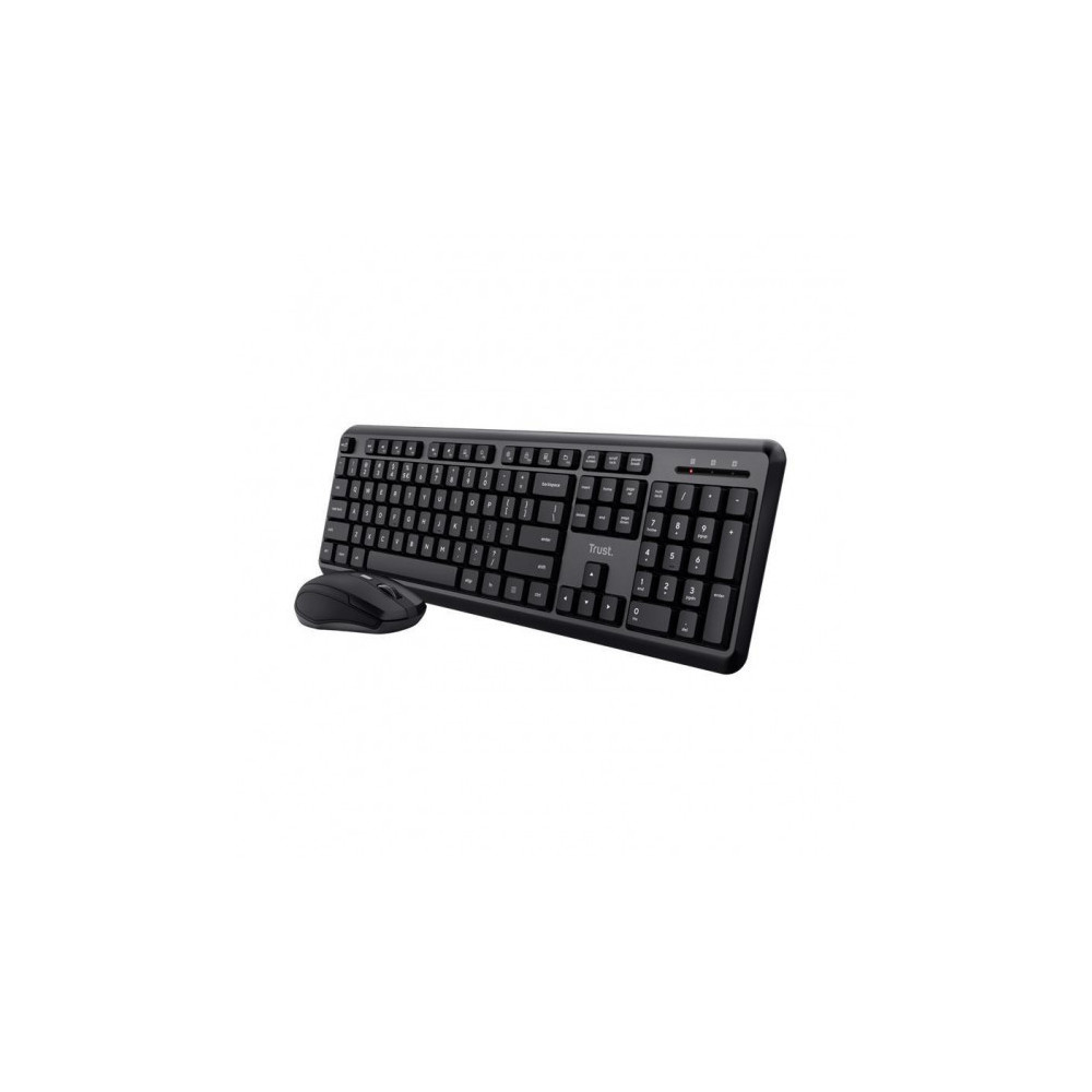 TECLADO Y RATON INALAMBRICOS TRUST TKM-360 25356 NEGRO