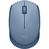 RATON LOGITECH INALAMBRICO M171 USB GRIS-AZULADO 910-006866