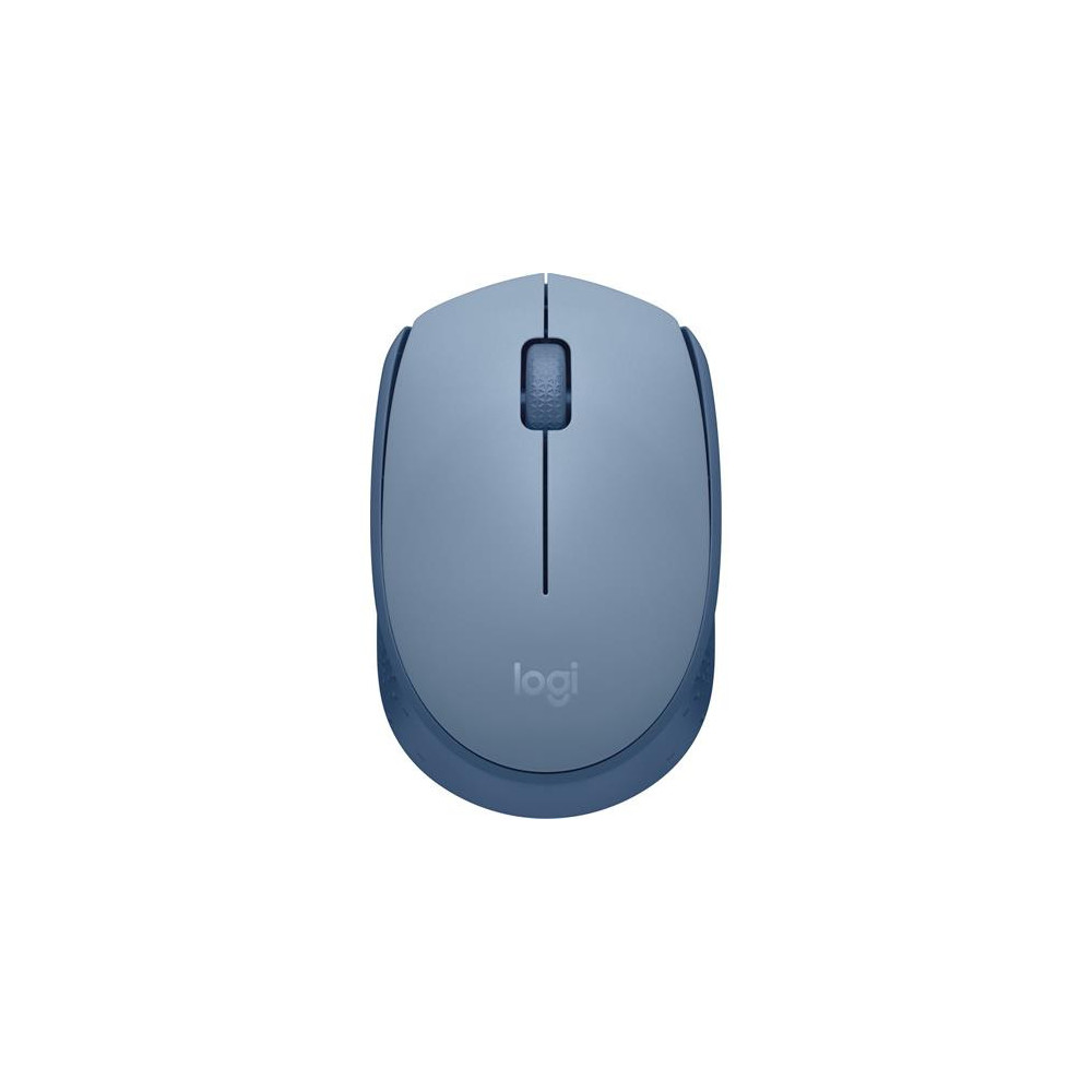 RATON LOGITECH INALAMBRICO M171 USB GRIS-AZULADO 910-006866