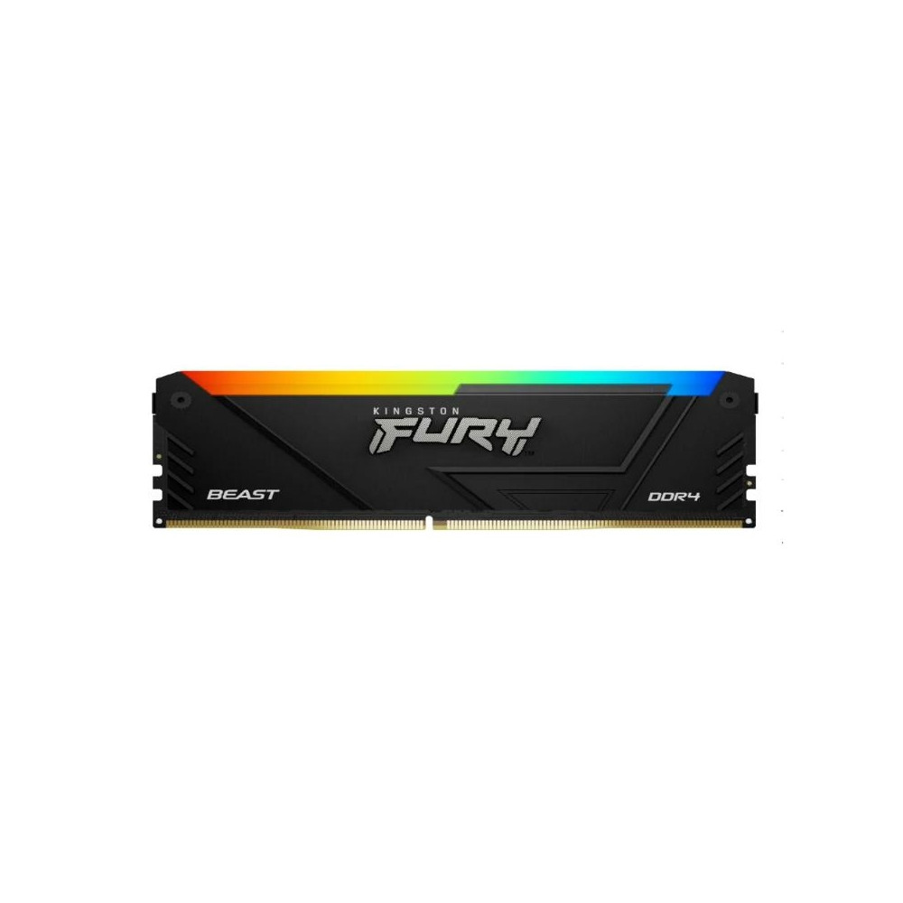 DIMM DDR4 16GB 3200GHZ. KINGSTON FURY BEAST RGB KF432C16BB2A/16