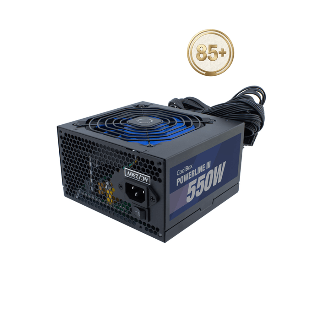 FUENTE ALIMENTACION ATX 550W COOLBOX POWERLINE3 COO-FAPW3-550