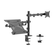 Soporte Aisens DTL32TSR-193 De Mesa Para Portátil/Monitor/TV Hasta 9kg Negro