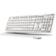 TECLADO NGS HERITAGE USB 12 TECLAS MULTIMEDIA BLANCO