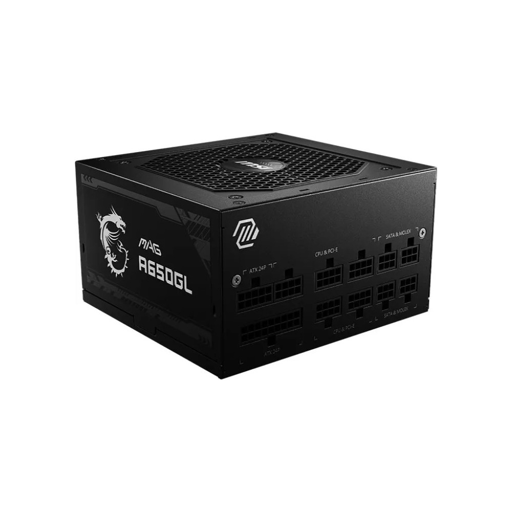 Fuente/PSU MSI MPG A650GL 80 Plus Gold 650W Modular