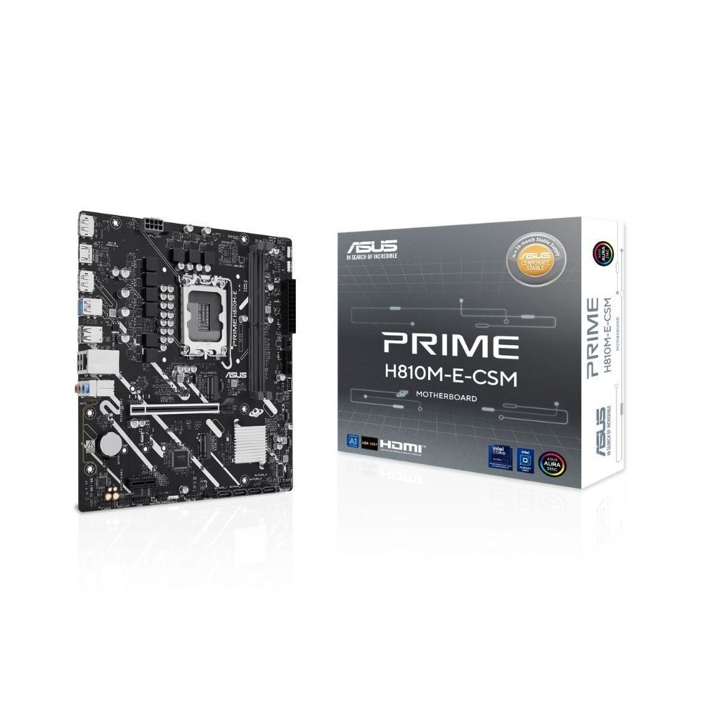 PLACA BASE ASUS PRIME H810M-E-CSM DDR5 MICROATX SOCKET 1851
