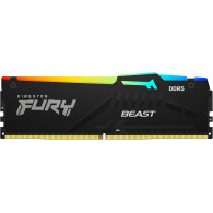 Memoria DDR5 Kingston Fury Beast RGB 32GB 2x16GB 6000MHz CL30 EXPO-XMP