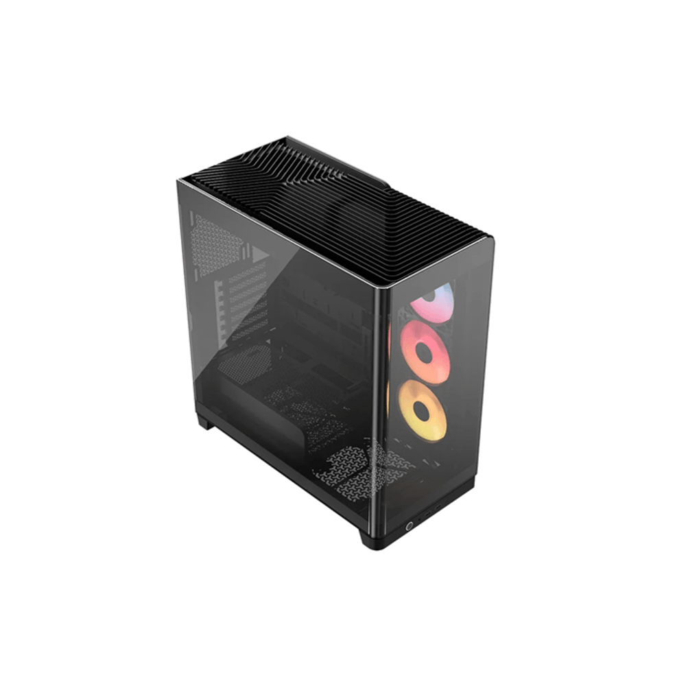 CAJA ATX SEMITORRE CORSAIR FRAME 4500X RS-R ARGB CRISTAL TEMPLADO NEGRA