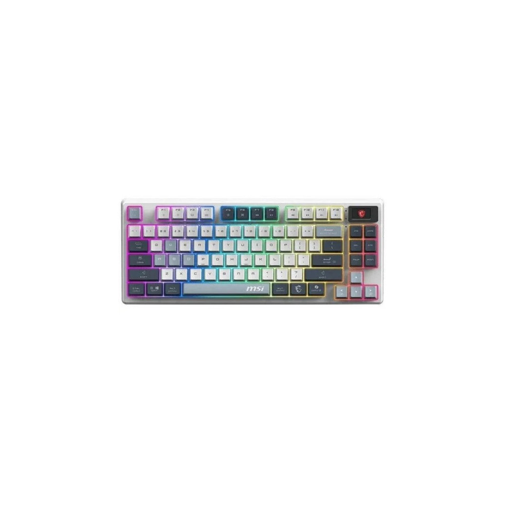 Msi Teclado FORGE GK600 TKL W SKY ES BT