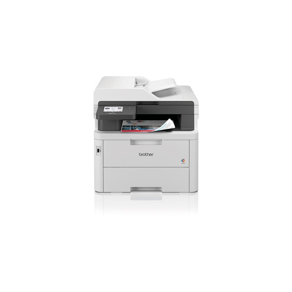 IMPRESORA BROTHER MF LASER COLOR SCAN PLANO MFCL3760CDW USB RED WIFI (TN248)