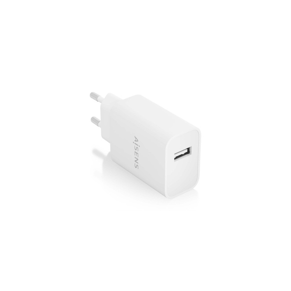 CARGADOR USB 10W ALTA EFICIENCIA 5V2A BLANCO AISENS A110-0853
