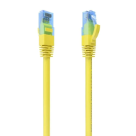 CABLE RED LATIGUILLO RJ45 CAT.6 UTP AWG26 CCA AMARILLO 0.5M AISENS A135-0831
