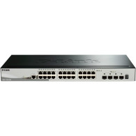 SWITCH D-LINK 28P DGS-1510-28XMP/E 24P 10/100/1000 + 4X10 GIGABIT SFP+ PoE+ RACK