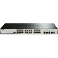 SWITCH D-LINK 28P DGS-1510-28XMP/E 24P 10/100/1000 + 4X10 GIGABIT SFP+ PoE+ RACK