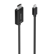 CABLE CONVERSOR MINI DP A HDMI 4K60HZ MINI DPM-HDMIM NEGRO 1.0M AISENS A125-0886