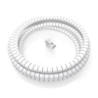 ORGANIZADOR DE CABLE EN ESPIRAL 25MM BLANCO 1.0M AISENS A151-0917