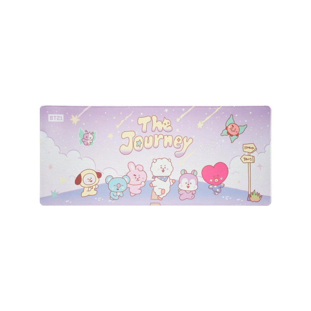 ALFOMBRILLA RATON XL BT21 THE JOURNEY