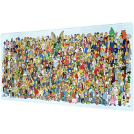 ALFOMBRILLA RATON XL THE SIMPSONS PERSONAJES
